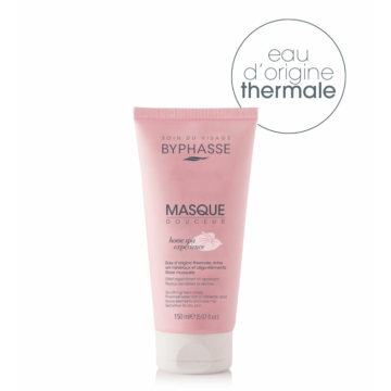 Byphasse Home Spa Experience nyugtató arcmaszk érzékeny és száraz bőrre (150 ml)