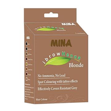 Mina Henna szőke szemöldökfesték (3x1g)