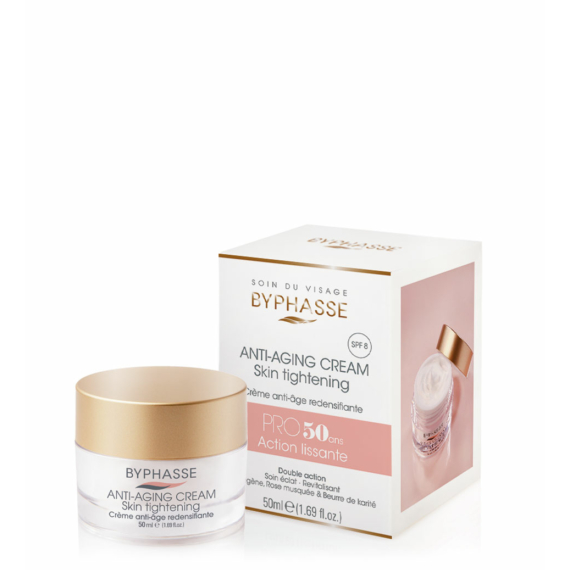 Byphasse Anti-aging PRO50 öregedésgátló arckrém bőrfeszesítő érett bőrre (50 ml)