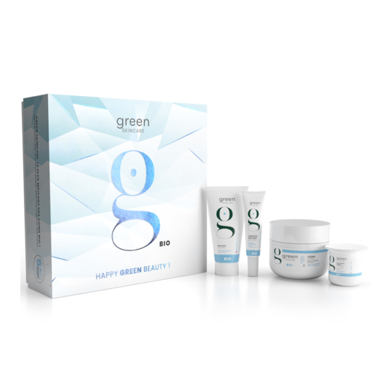 Green Skincare Hidratáló arcápolási ajándékszett száraz bőrre