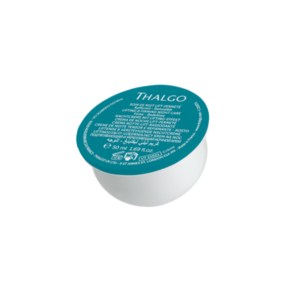 THALGO Lifting & Firming Night Cream Refill - Ráncfeltöltő és Feszesítő Éjszakai Krém Utántöltő 50 ml