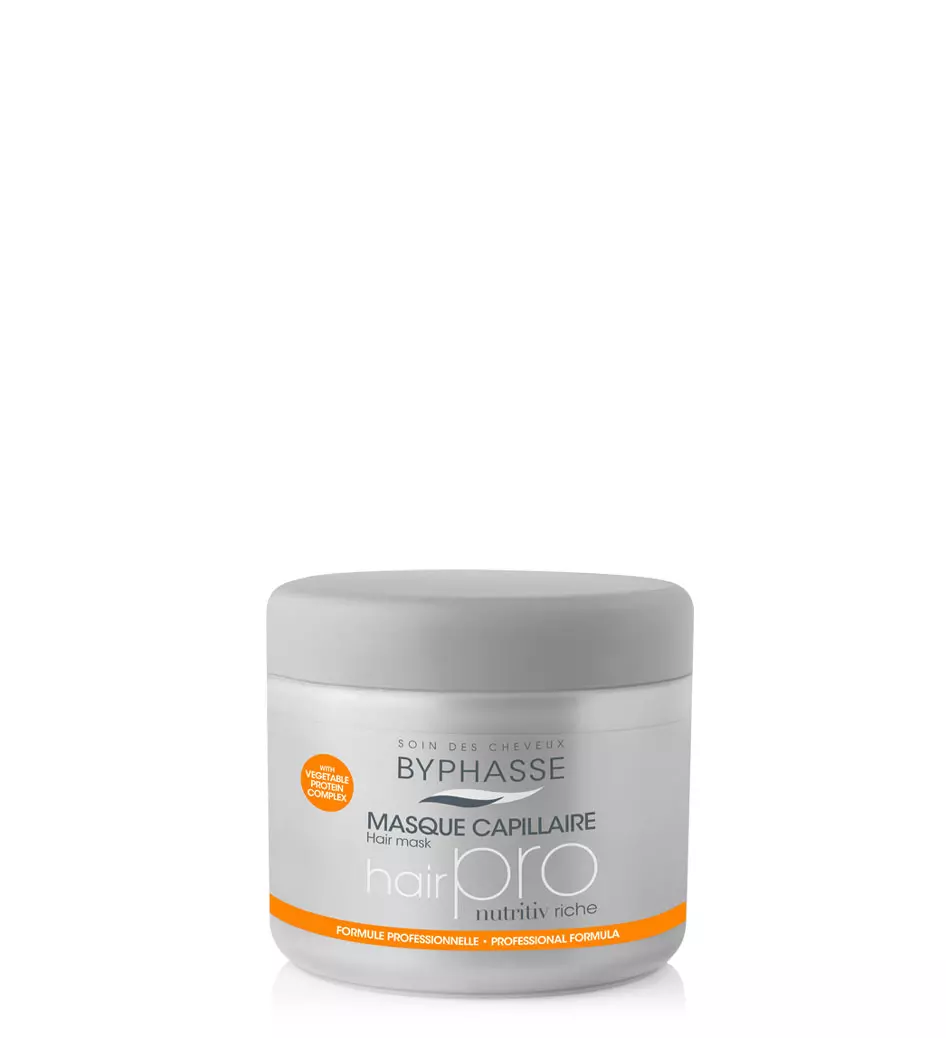 Byphasse Hair Pro nutritiv riche hajpakolás száraz hajra (500ml)