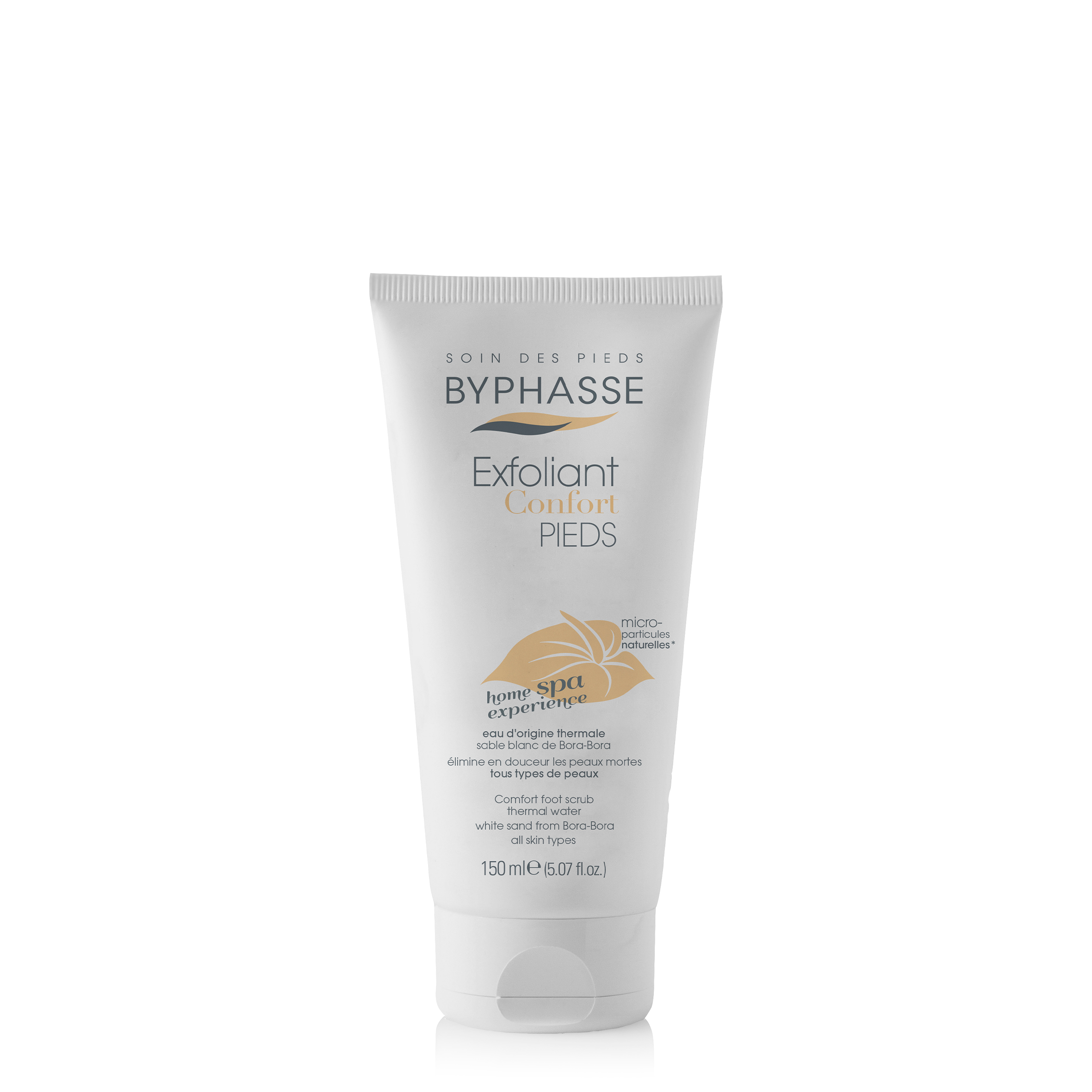 Byphasse Home Spa Experience Comfort láb radír minden bőrtípusra (150ml)